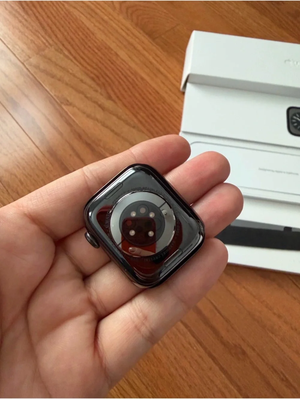 Stainless steel Apple Watch 8 graphite. GPS+ Cellular